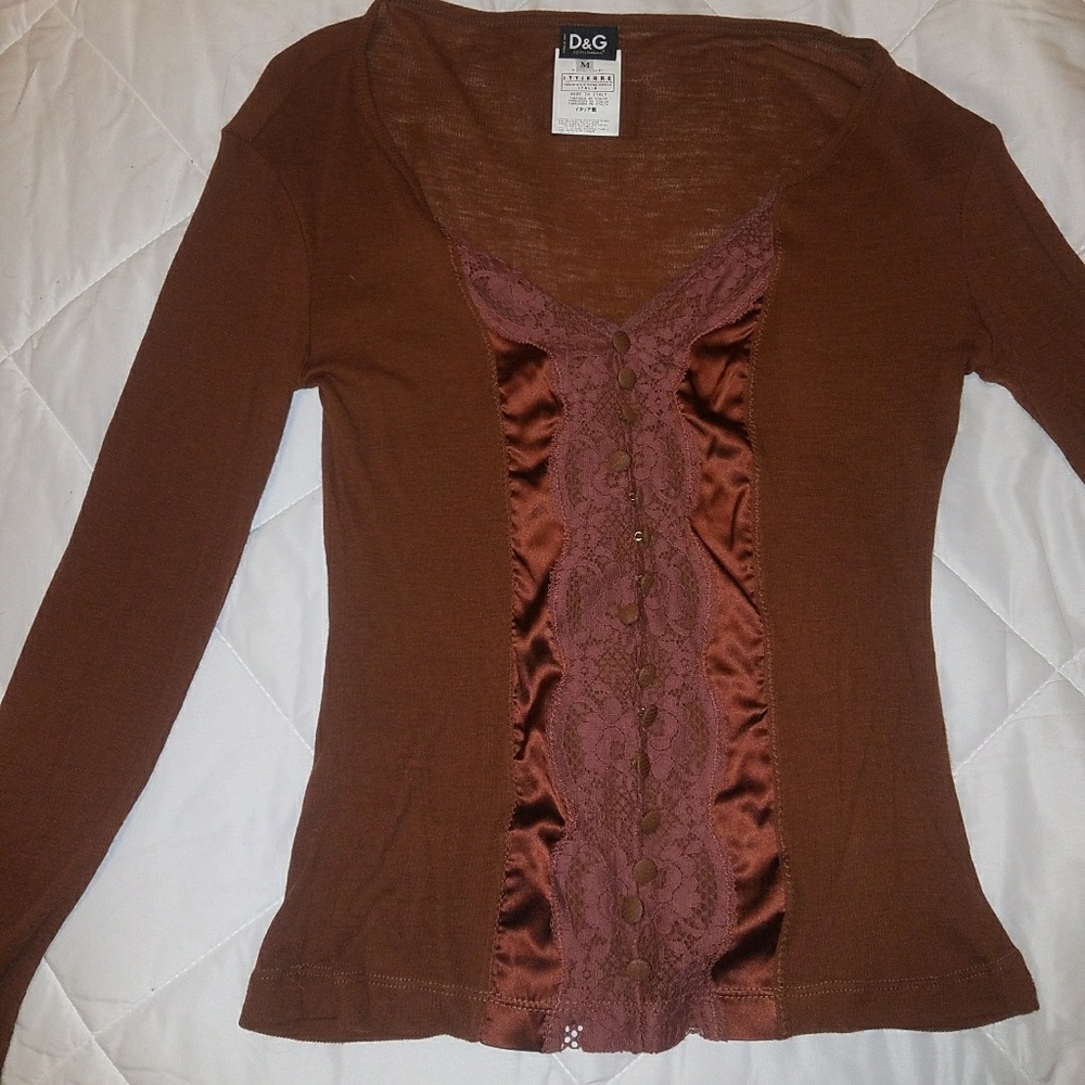 Size M D&G silk plus wool sweater